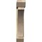 Ekena Millwork Thorton Slat Rough Sawn Bracket w/ Offset Brace, Douglas Fir, 8"W x 42"D x 42"H BKT0806X42X42THR06RDF - alternate 3